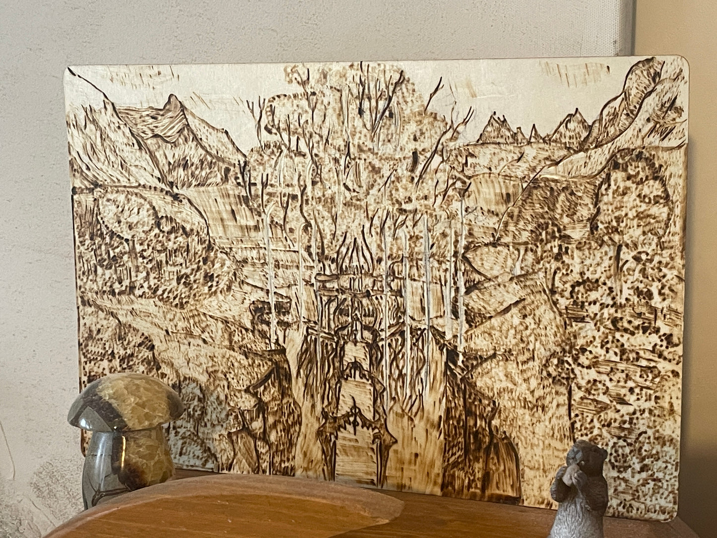 Tableau arbre aux cascades