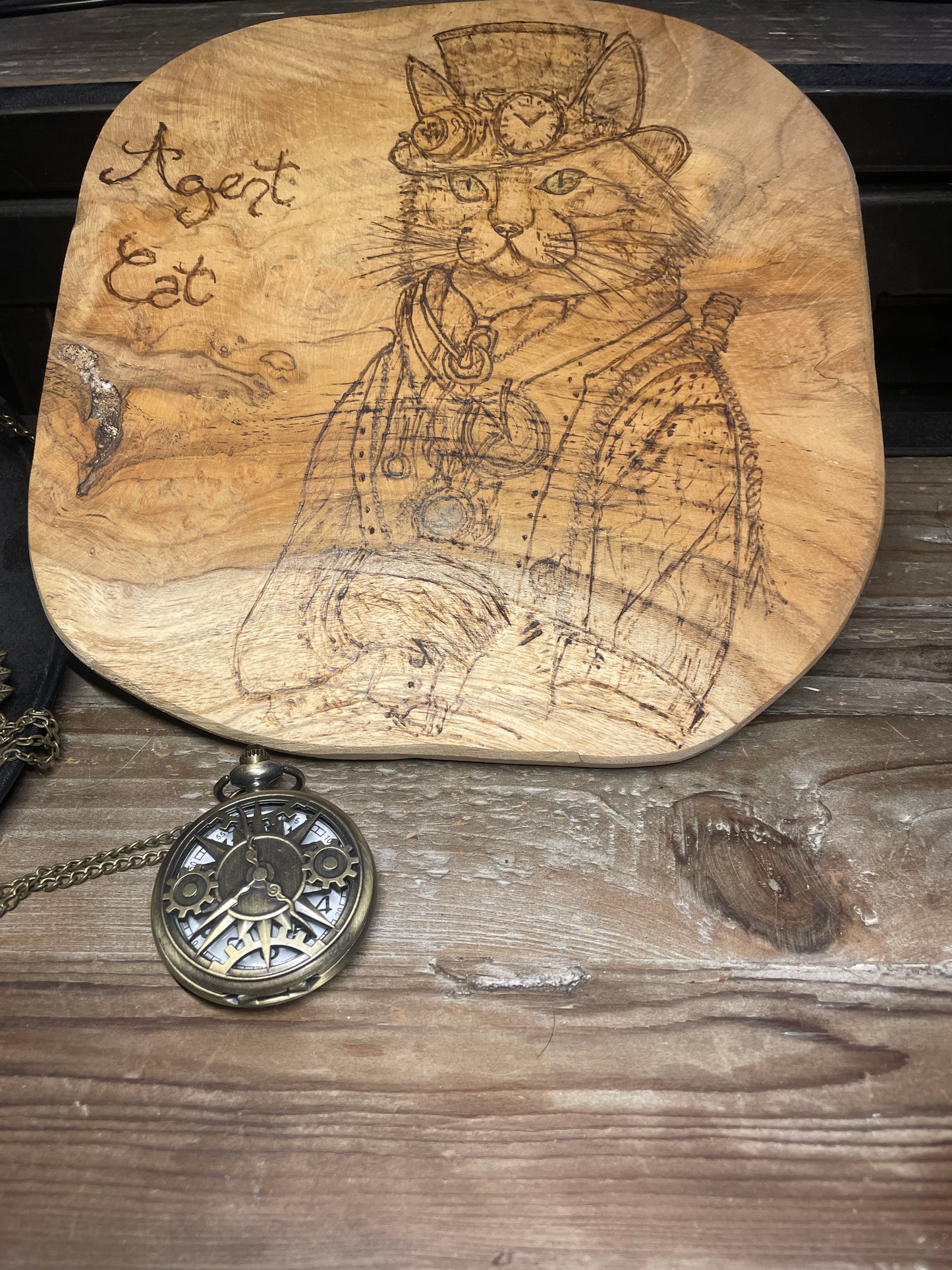 Planche Agent Cat - Steampunk