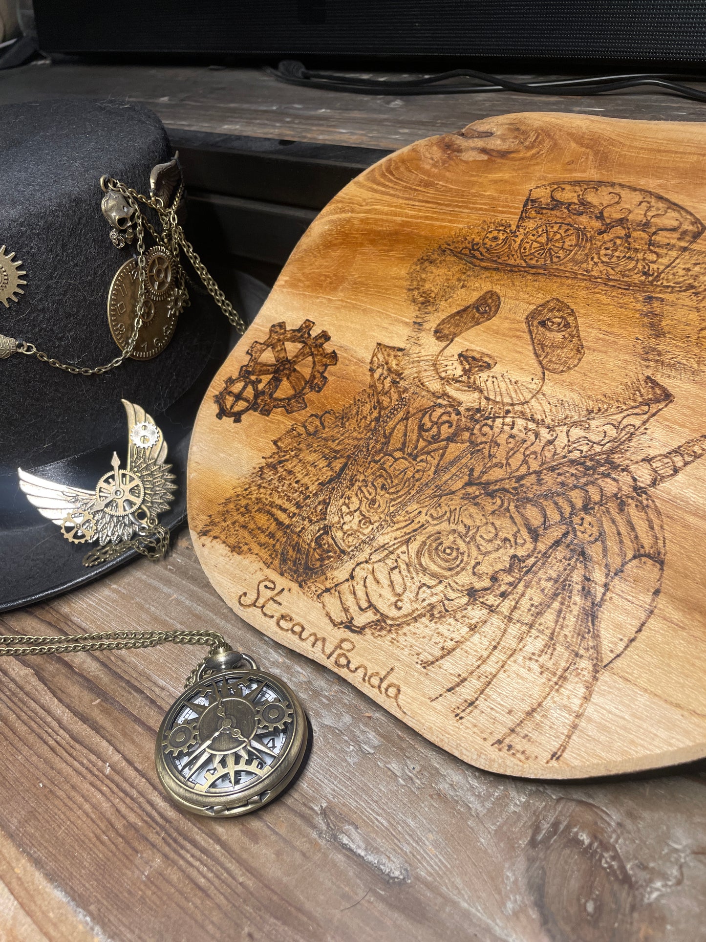 Planche Steampanda - Steampunk