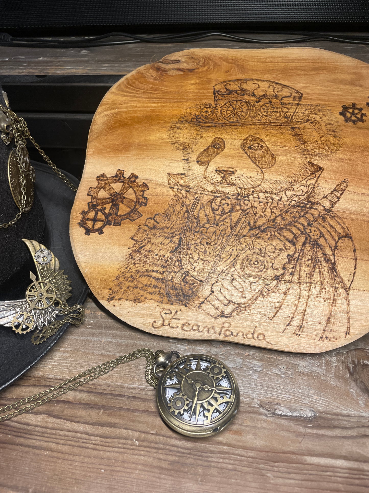 Planche Steampanda - Steampunk