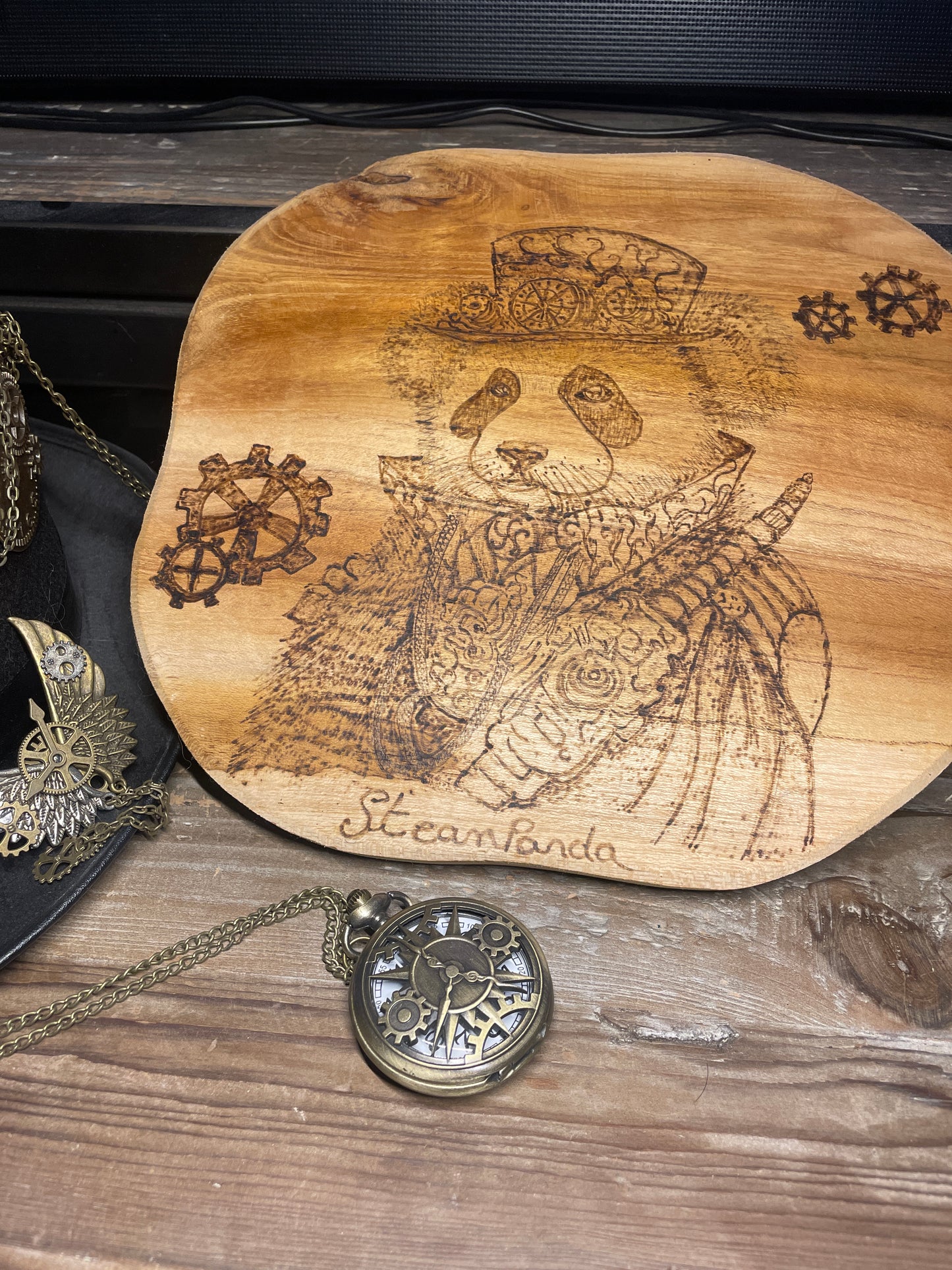 Planche Steampanda - Steampunk