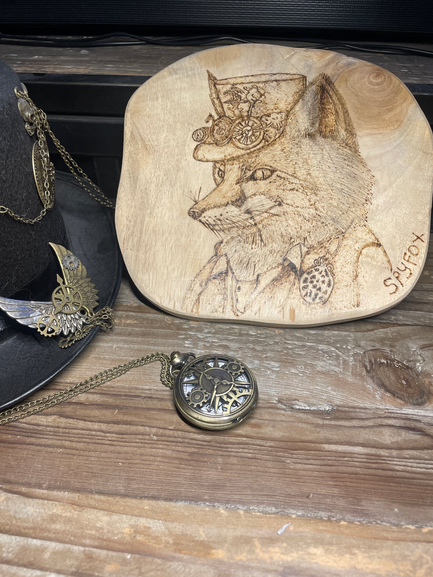 Planche Spyfox - Steampunk