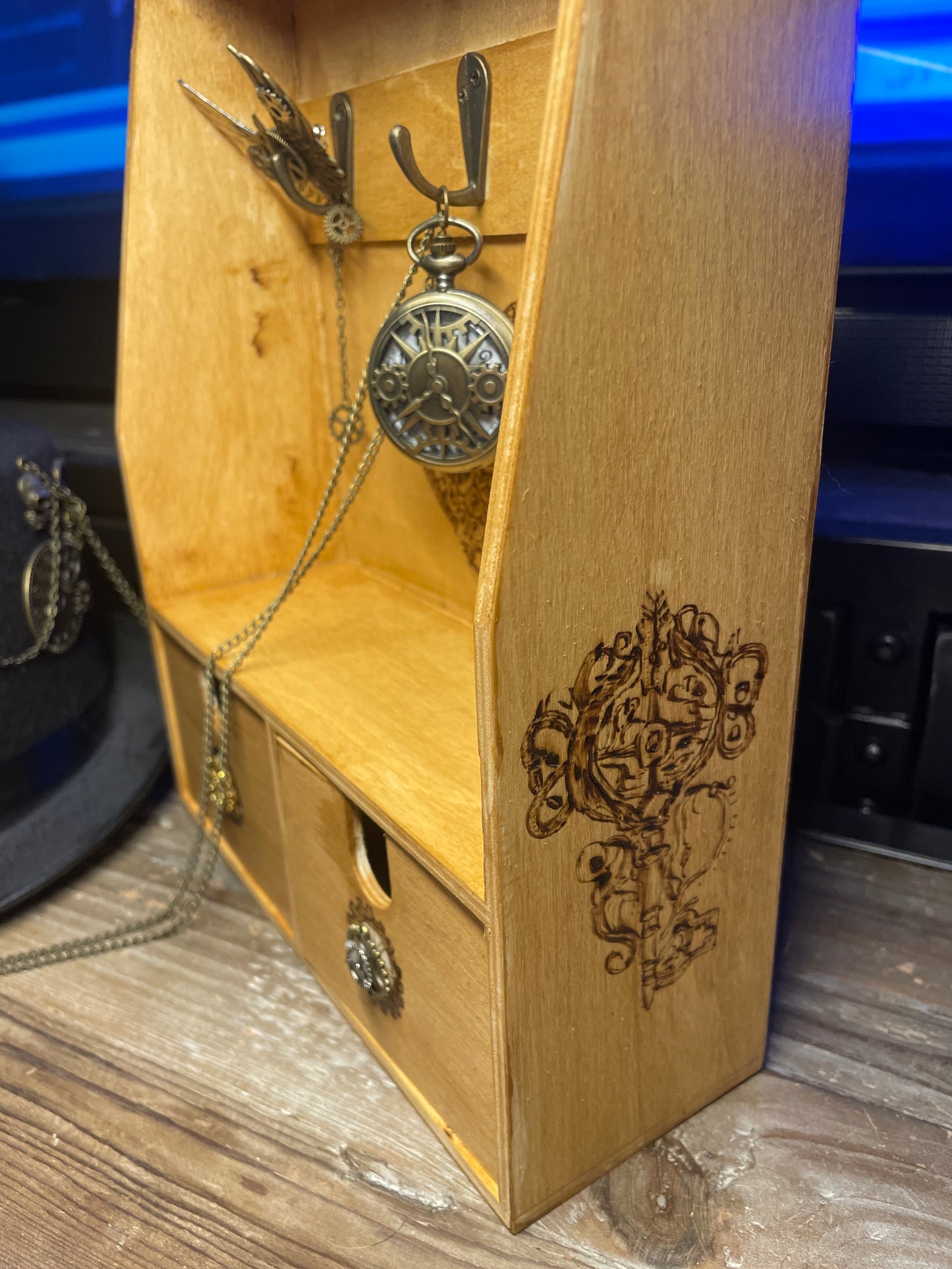 Boite à clés - steampunk