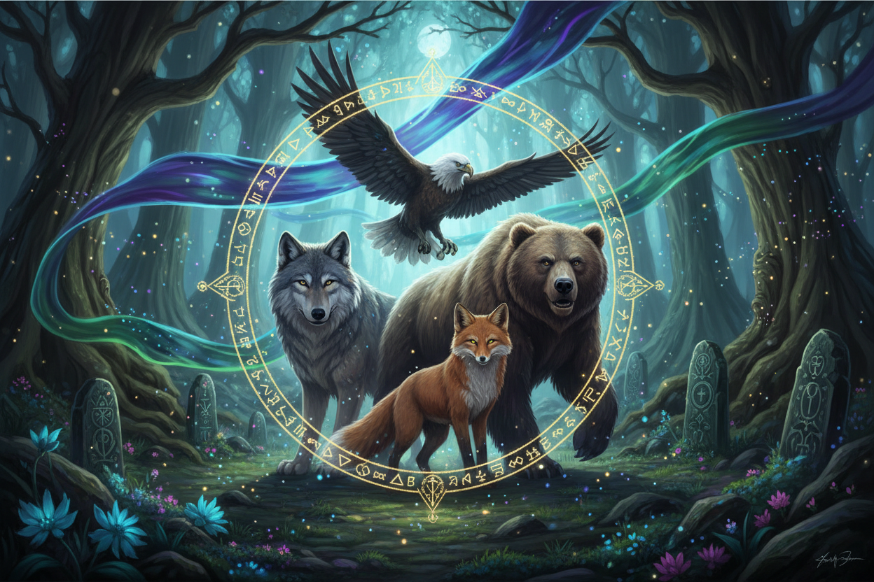 Magie des Animaux Totems
