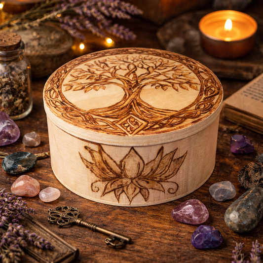 Boîte à bijoux Arbre Zen