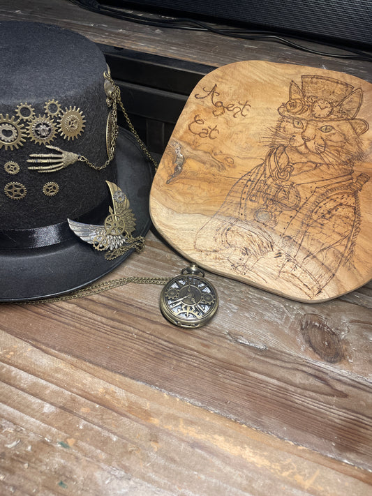 Planche Agent Cat - Steampunk