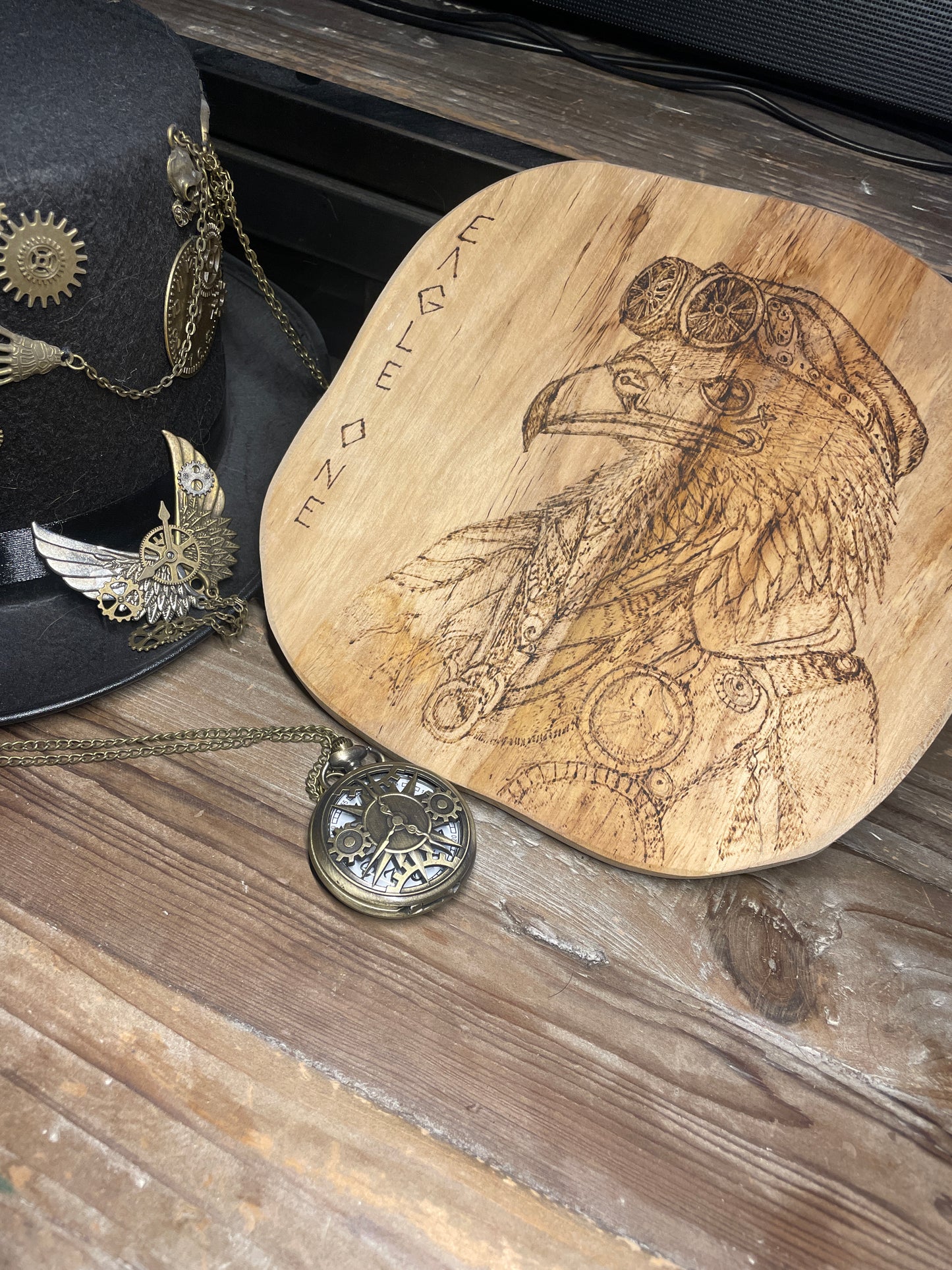 Planche Eagle One - Steampunk