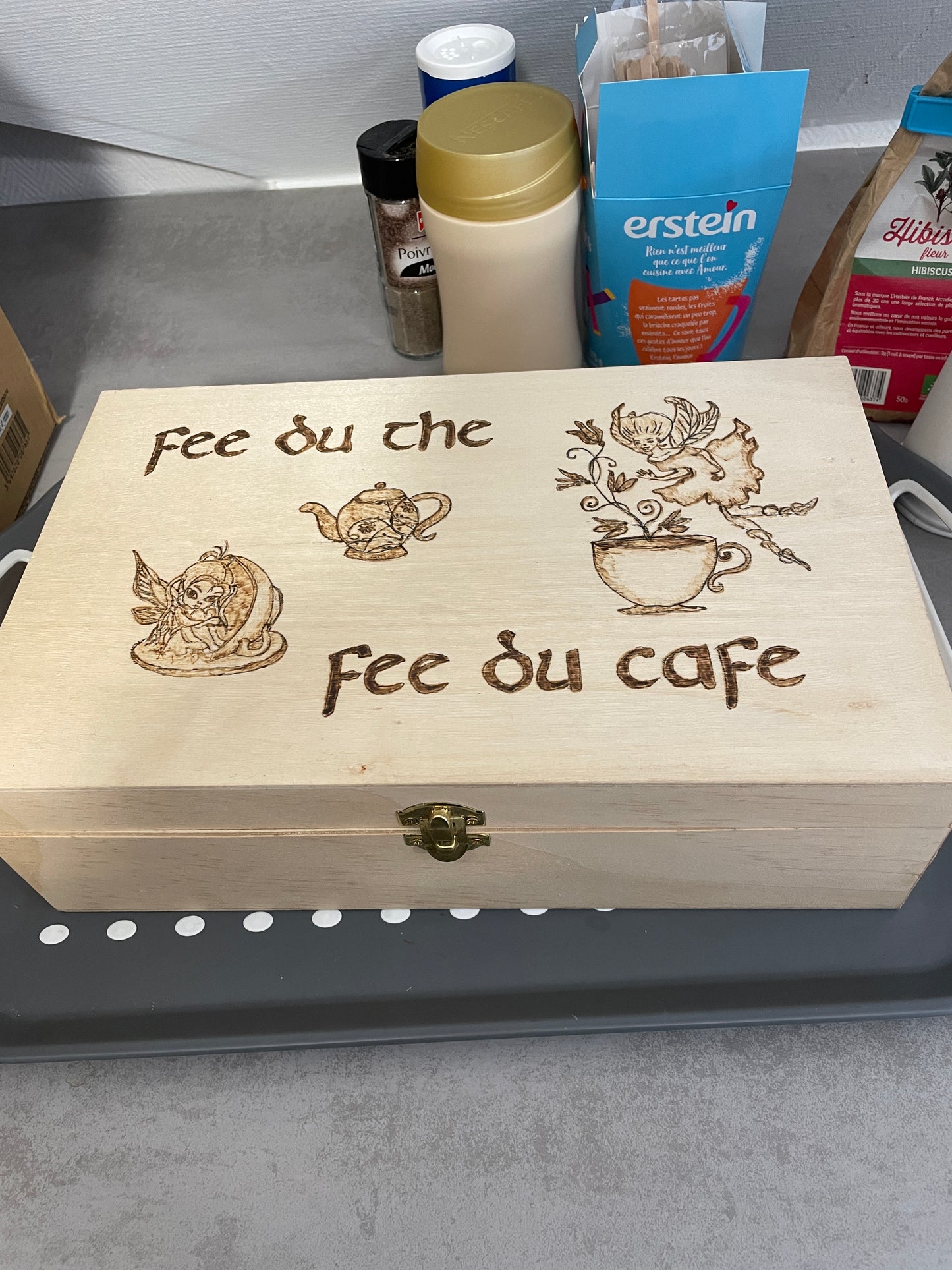 Boîte à thés / cafés